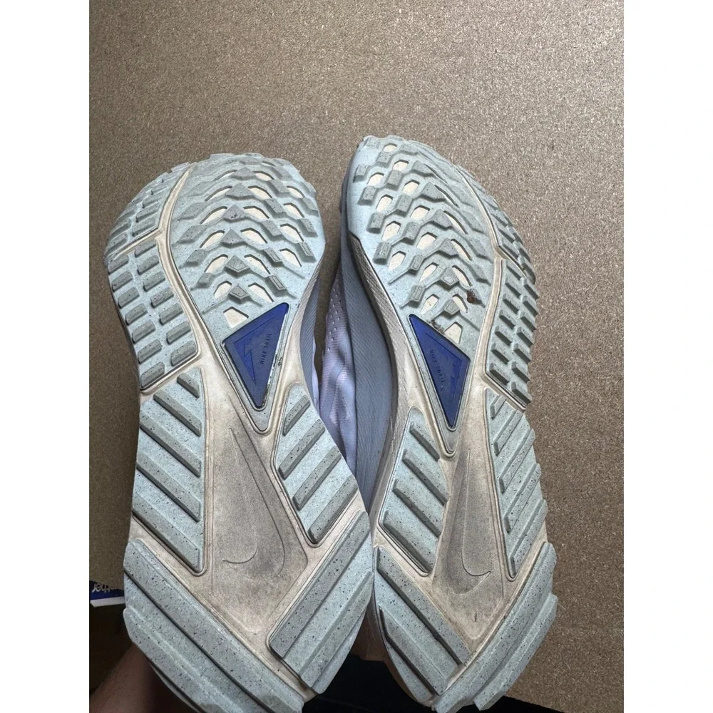 Nike Pegasus Trail 4 Grey Blue Running Shoes DJ6159-600 Womens 8